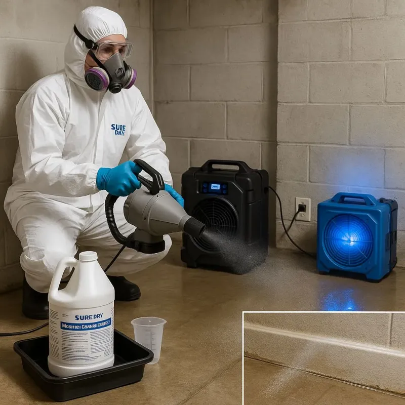 Sanitization and Odor Removal process in Hickman County, TN