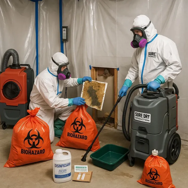 Contaminated Water Handling Protocols process in Hickman County, TN