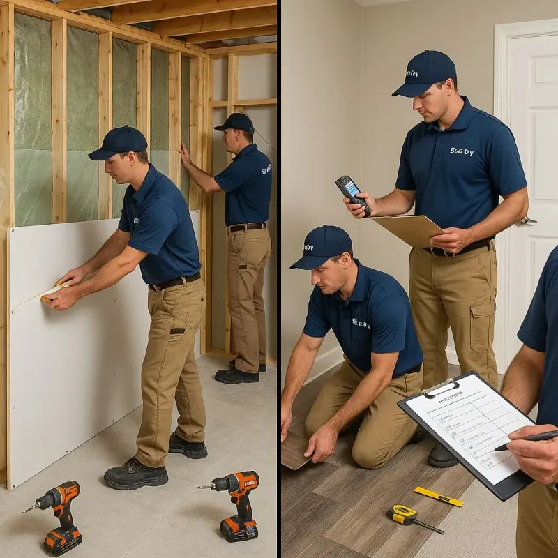 Repairs and Reconstruction process in Hickman County, TN