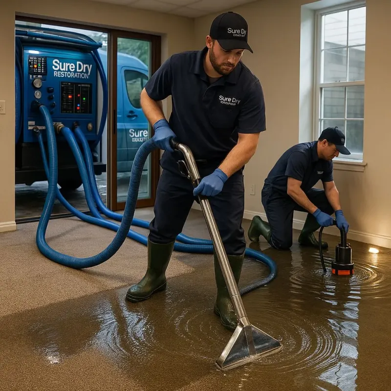 Water Extraction and Removal process in Hickman County, TN